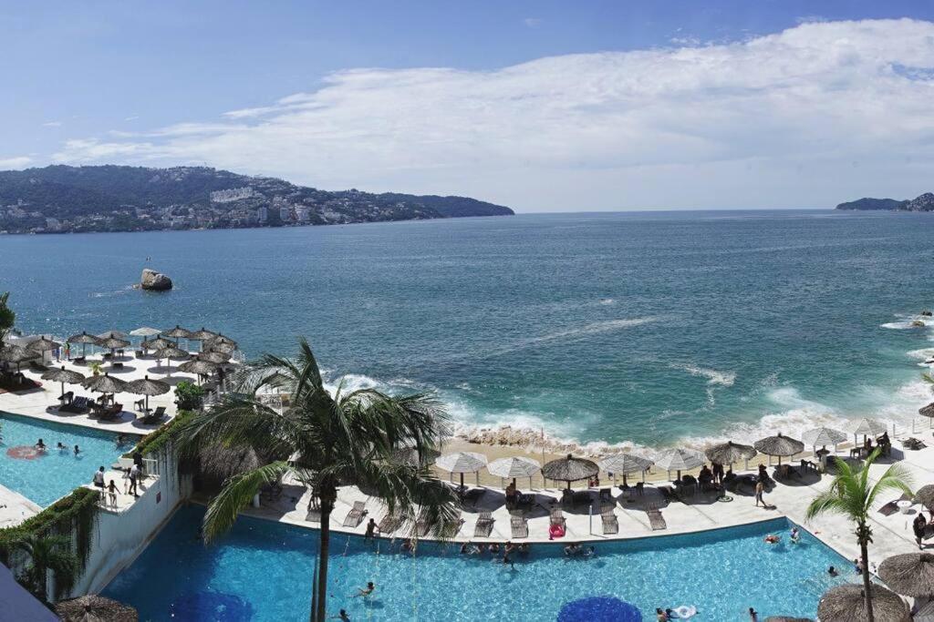 Suite Frente Al Mar En Torres Gemelas อากาปุลโก ภายนอก รูปภาพ